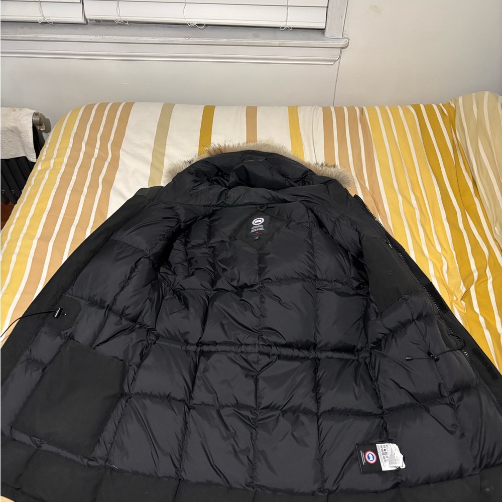 Canada Goose Black Parka Jacket